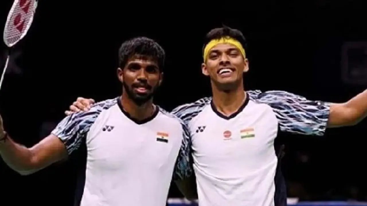 Paris Olympics 2024 ಬ್ಯಾಡ್ಮಿಂಟನ್: ಡಬಲ್ಸ್ನಲ್ಲಿ ಭರ್ಜರಿಯಾಗಿ ಕ್ವಾರ್ಟರ್ ಫೈನಲ್ ಪ್ರವೇಶಿಸಿದ ಸಾತ್ವಿಕ್ ಚಿರಾಗ್ ಜೋಡಿ Paris Olympics 2024 ಬ್ಯಾಡ್ಮಿಂಟನ್: ಡಬಲ್ಸ್ನಲ್ಲಿ ಭರ್ಜರಿಯಾಗಿ ಕ್ವಾರ್ಟರ್ ಫೈನಲ್ ಪ್ರವೇಶಿಸಿದ ಸಾತ್ವಿಕ್ ಚಿರಾಗ್ ಜೋಡಿ