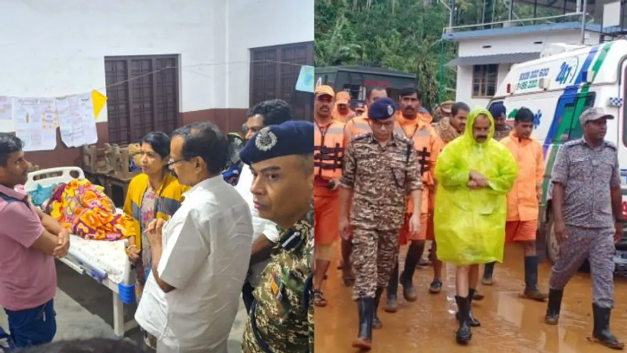 Union Minister George Kurian visits Wayanad landslide site, meets survivors Union Minister George Kurian visits Wayanad landslide site, meets survivors