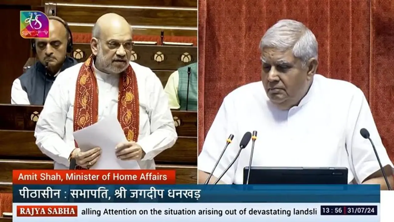 Wayanad landslides: Shah claims warnings issued to Kerala on July 23, 24, and 25 before disaster (WATCH)