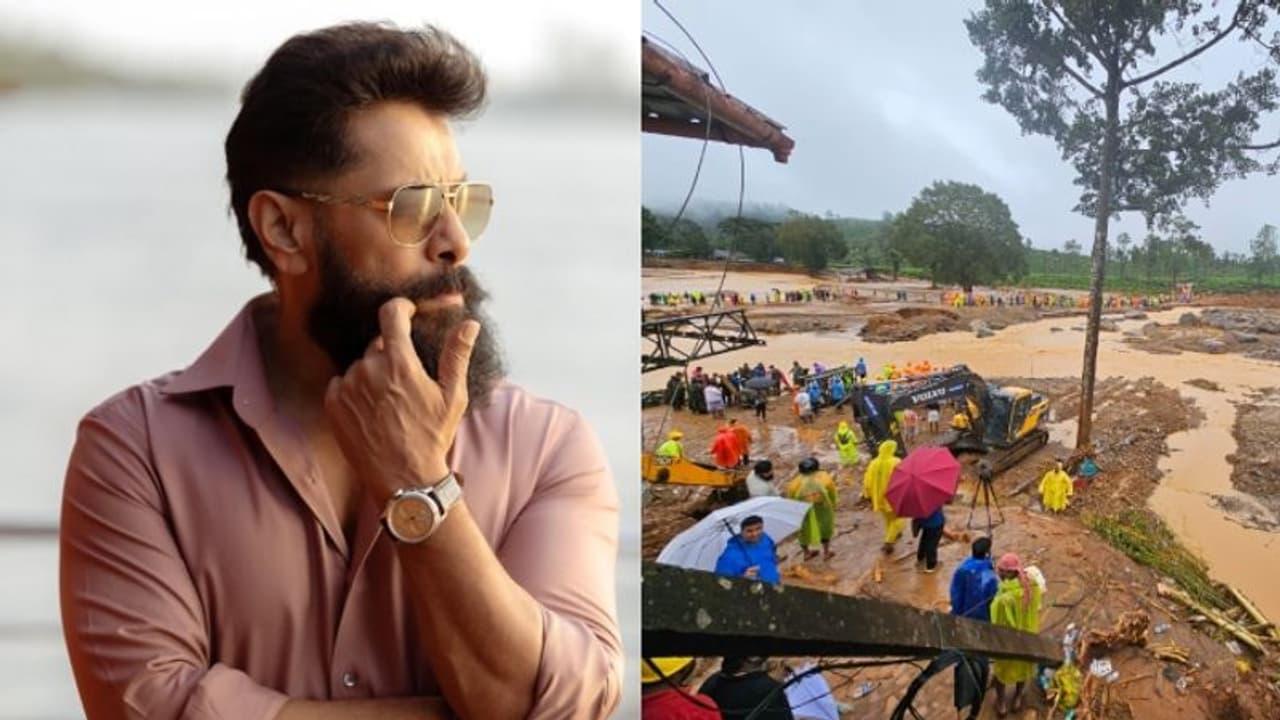 Wayanad landslide: Actor Chiyaan Vikram donates Rs 20 lakh to CM's distress relief fund Wayanad landslide: Actor Chiyaan Vikram donates Rs 20 lakh to CM's distress relief fund