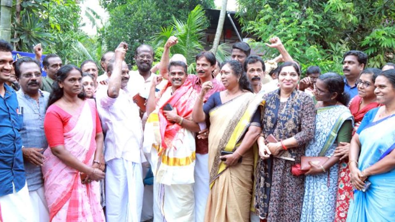 കൂട്ടംപേരൂർ ഉപതെരഞ്ഞെടുപ്പിൽ എൽഡിഎഫിന് വിജയം, ഭരണം നിലനിർത്തി 