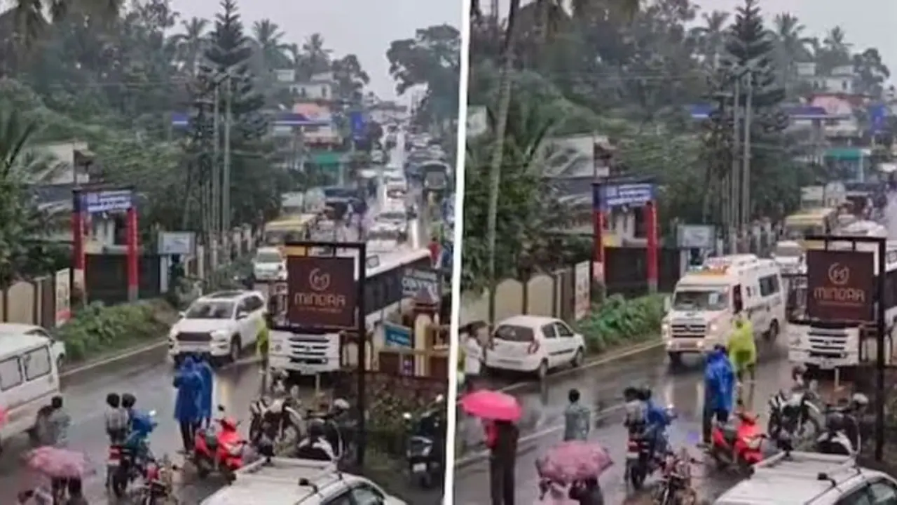 ವಯನಾಡು ಮರಣ ಮೃದಂಗ: ಜವರಾಯನ ವಾಹನದಂತೆ ಕಂಡ ಸಾಲು ಸಾಲು ಆಂಬುಲೆನ್ಸ್‌ಗಳು