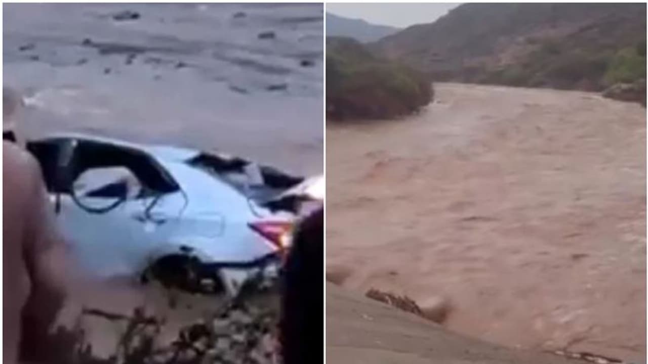 സൗദിയില് ദമ്പതികള് സഞ്ചരിച്ച കാര് ഒഴുക്കില്പ്പെട്ടു; ഭാര്യയുടെ മൃതദേഹം കണ്ടെത്തി സൗദിയില് ദമ്പതികള് സഞ്ചരിച്ച കാര് ഒഴുക്കില്പ്പെട്ടു; ഭാര്യയുടെ മൃതദേഹം കണ്ടെത്തി