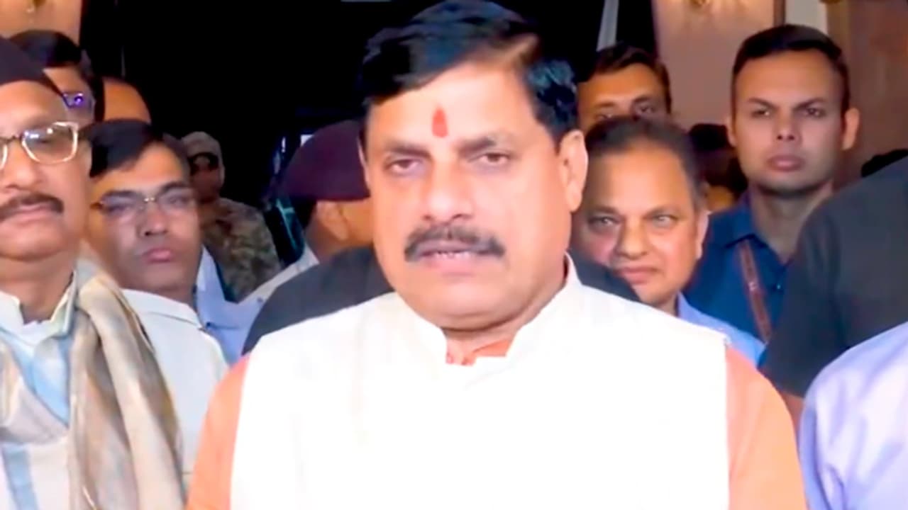 Mohan Yadav at food processing producers Buyer seller meet