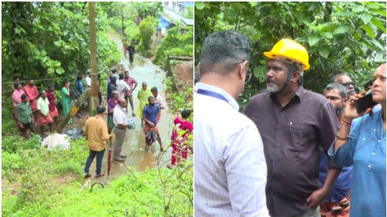 ഉരുൾപൊട്ടൽ ഭീഷണി, തൃശൂരിലെ അകമലയില്‍ നിന്ന് 25 കുടുംബങ്ങളെ ഒഴിപ്പിച്ചു