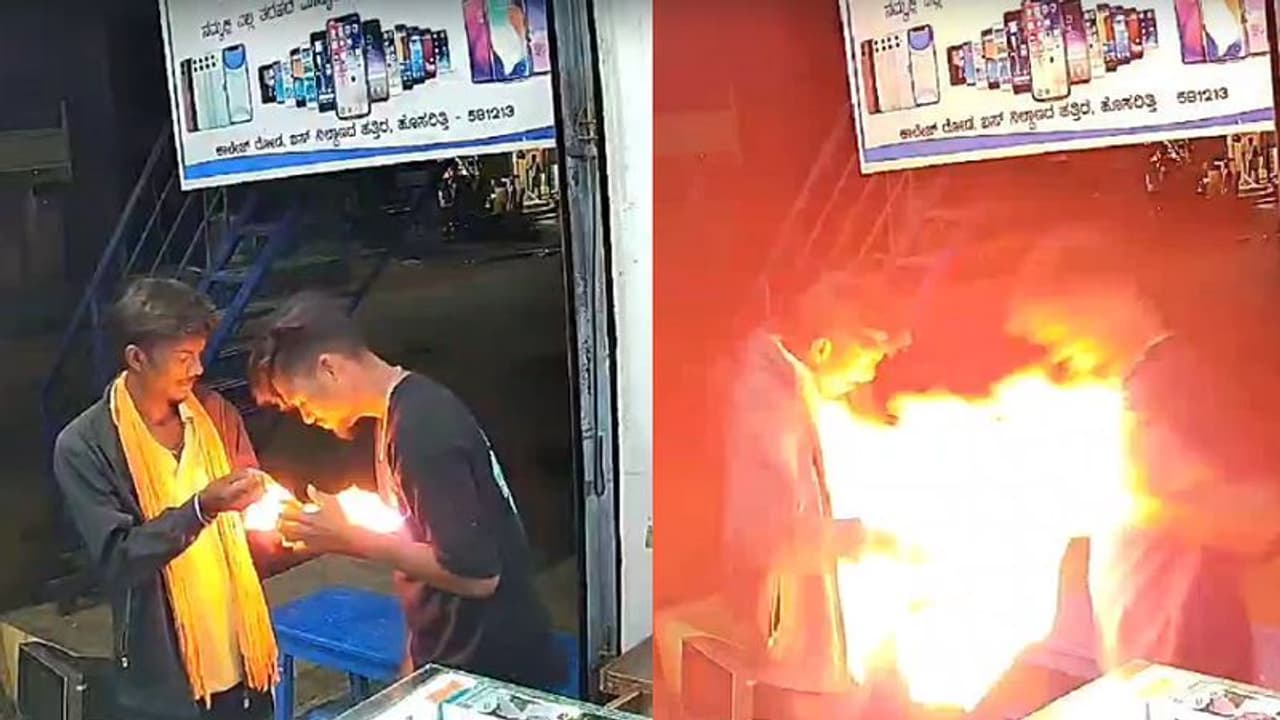 Haveri: ಕೈಯಲ್ಲೇ ಬ್ಲಾಸ್ಟ್ ಆಯ್ತು ಮೊಬೈಲ್: ಸ್ವಲ್ಪದರಲ್ಲೇ ಇಬ್ಬರು ಯುವಕರು ಅಪಾಯದಿಂದ ಪಾರು!