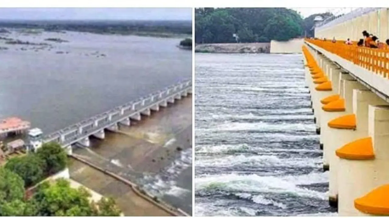 Mukkombu: நிரம்பி வழியும் மேட்டூரில் இருந்து முக்கொம்பிற்கு பொங்கிவரும் காவிரி.!எத்தனை அடி வருகிறது தெரியுமா.? Mukkombu: நிரம்பி வழியும் மேட்டூரில் இருந்து முக்கொம்பிற்கு பொங்கிவரும் காவிரி.!எத்தனை அடி வருகிறது தெரியுமா.?