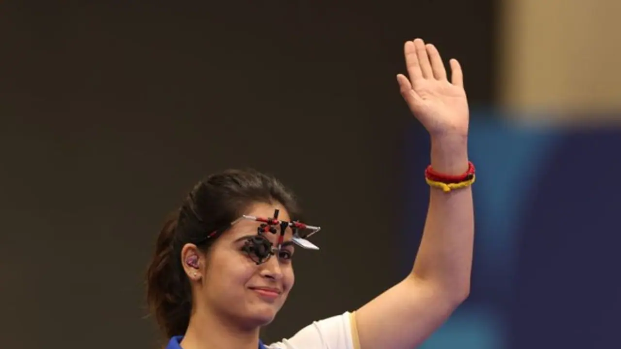 ಪ್ಯಾರಿಸ್ ಒಲಿಂಪಿಕ್ಸ್ ಸಮಾರೋಪಕ್ಕೆ ಮನು ಭಾಕರ್ ಭಾರತದ ಧ್ವಜಧಾರಿ ಪ್ಯಾರಿಸ್ ಒಲಿಂಪಿಕ್ಸ್ ಸಮಾರೋಪಕ್ಕೆ ಮನು ಭಾಕರ್ ಭಾರತದ ಧ್ವಜಧಾರಿ