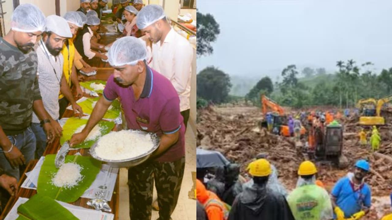 5 ദിവസമായി സജീവം ഈ അടുക്കള, ദിവസം ഏഴായിരത്തോളം ഭക്ഷണപ്പൊതികൾ, ഒരുക്കുന്നത് രക്ഷാപ്രവർത്തകർക്കുള്ള ഭക്ഷണം 5 ദിവസമായി സജീവം ഈ അടുക്കള, ദിവസം ഏഴായിരത്തോളം ഭക്ഷണപ്പൊതികൾ, ഒരുക്കുന്നത് രക്ഷാപ്രവർത്തകർക്കുള്ള ഭക്ഷണം