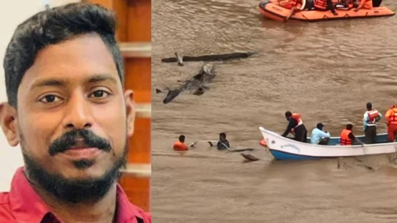 അര്ജുൻ രക്ഷാദൗത്യം; ഷിരൂരിൽ കനത്ത മഴ, ഈശ്വര് മല്പെയ്ക്ക് പൊലീസ് അനുമതി നൽകിയില്ല, തെരച്ചിലിൽ അനിശ്ചിതത്വം അര്ജുൻ രക്ഷാദൗത്യം; ഷിരൂരിൽ കനത്ത മഴ, ഈശ്വര് മല്പെയ്ക്ക് പൊലീസ് അനുമതി നൽകിയില്ല, തെരച്ചിലിൽ അനിശ്ചിതത്വം