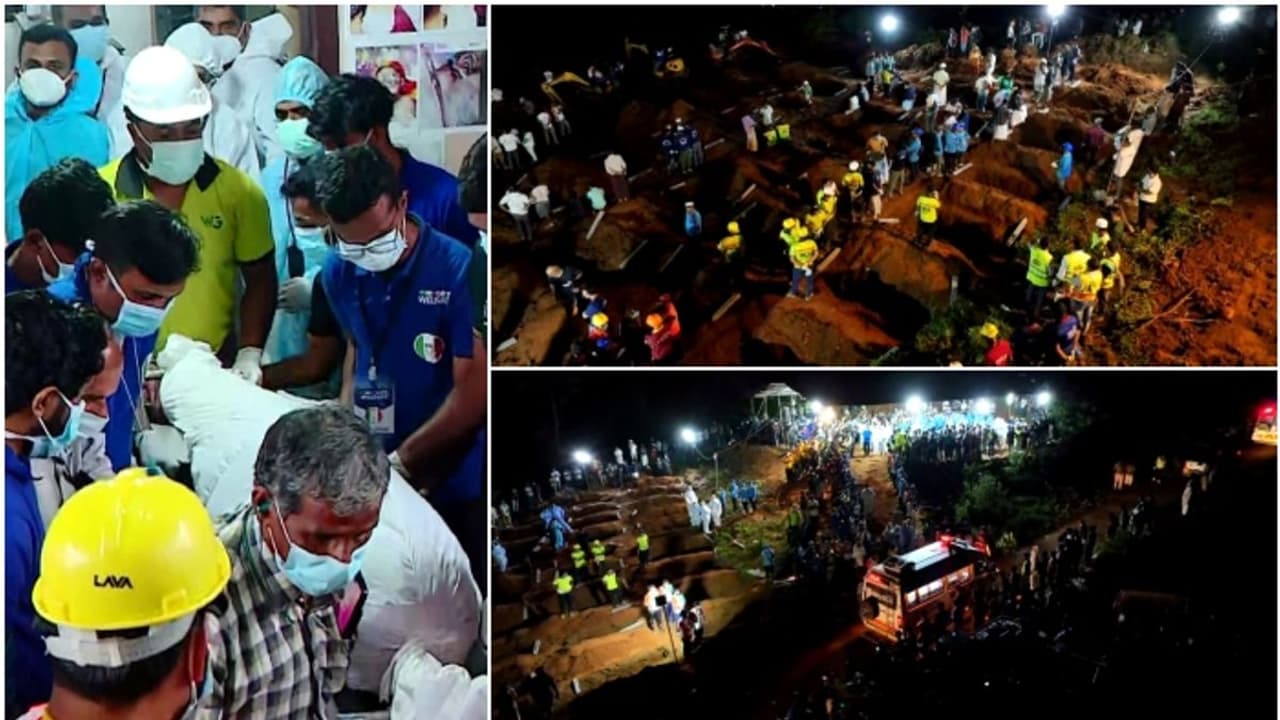 ഉളളം നുറുങ്ങിയ വേദനയോടെ അവരിൽ 8 പേർക്ക് ജന്മനാട് യാത്രാമൊഴിയേകി, ഒരേ മണ്ണിൽ ഇനി ഒന്നിച്ച് അന്ത്യവിശ്രമം ഉളളം നുറുങ്ങിയ വേദനയോടെ അവരിൽ 8 പേർക്ക് ജന്മനാട് യാത്രാമൊഴിയേകി, ഒരേ മണ്ണിൽ ഇനി ഒന്നിച്ച് അന്ത്യവിശ്രമം