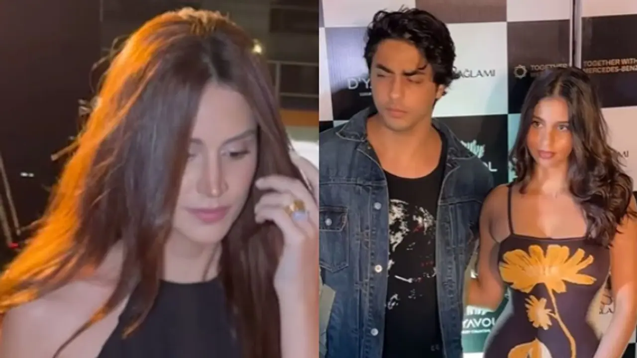 Aryan Khan, Suhana Khan attend event in the city; rumoured girlfriend Larissa Bonesi too makes an appearance