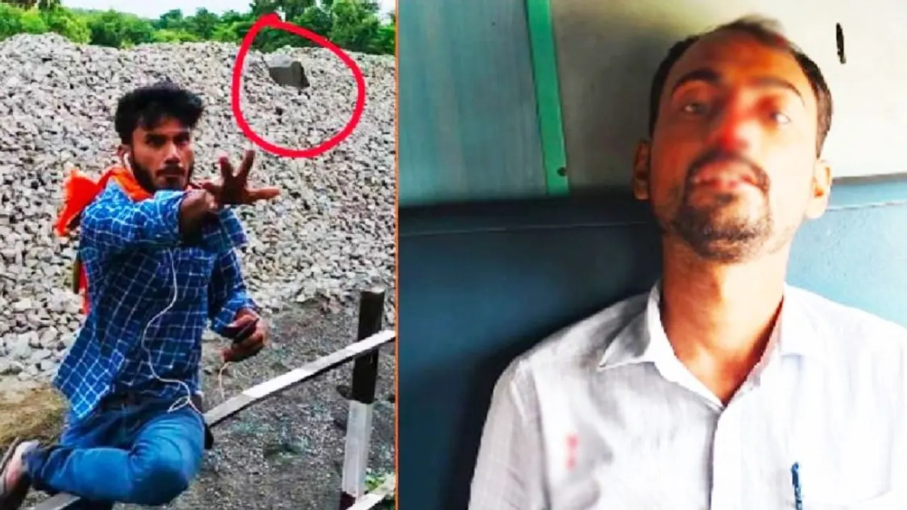 ಚಲಿಸುತ್ತಿರುವ ರೈಲಿನ ಮೇಲೆ ಕಲ್ಲು ತೂರಾಟ: ಪ್ರಯಾಣಿಕನ ತಲೆ ಸೀಳಿದ ಕಲ್ಲು