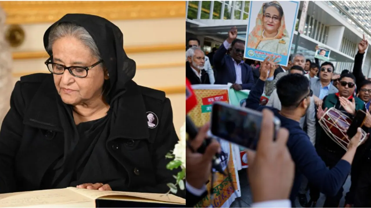 സഹോദരിക്കൊപ്പം രാജ്യം വിട്ട് ഷെയ്ഖ് ഹസീന, അഭയം നൽകില്ലെന്ന് ഇന്ത്യ, അതിർത്തിയിൽ നിരീക്ഷണം ശക്തമാക്കി ബിഎസ്എഫ് സഹോദരിക്കൊപ്പം രാജ്യം വിട്ട് ഷെയ്ഖ് ഹസീന, അഭയം നൽകില്ലെന്ന് ഇന്ത്യ, അതിർത്തിയിൽ നിരീക്ഷണം ശക്തമാക്കി ബിഎസ്എഫ്