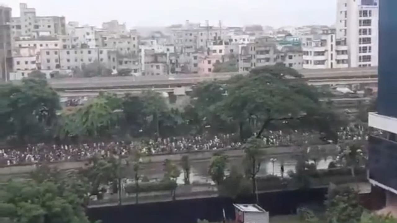 Bangladesh rejoices: Lakhs celebrate Sheikh Hasina's resignation (WATCH) Bangladesh rejoices: Lakhs celebrate Sheikh Hasina's resignation (WATCH)