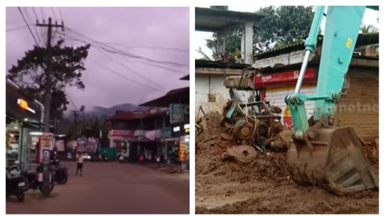 നാടില്ല, വരാൻ ആളുമില്ല, പിന്നെന്തിനാണ് കടകൾ? ഉരുളെടുത്ത നാട്ടിൽ ഉള്ളു പൊള്ളുന്നെന്ന് നാട്ടുകാർ; സങ്കടക്കാഴ്ച നാടില്ല, വരാൻ ആളുമില്ല, പിന്നെന്തിനാണ് കടകൾ? ഉരുളെടുത്ത നാട്ടിൽ ഉള്ളു പൊള്ളുന്നെന്ന് നാട്ടുകാർ; സങ്കടക്കാഴ്ച