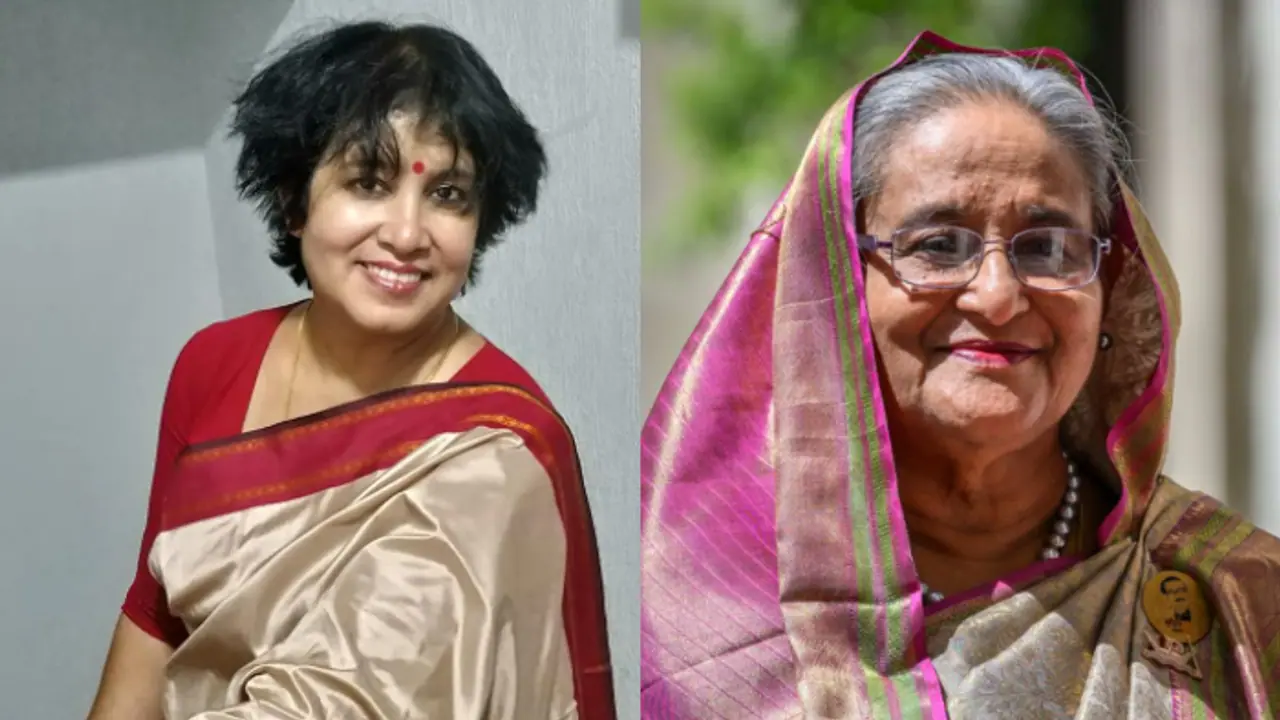 Taslima now Sheikh Hasina 
