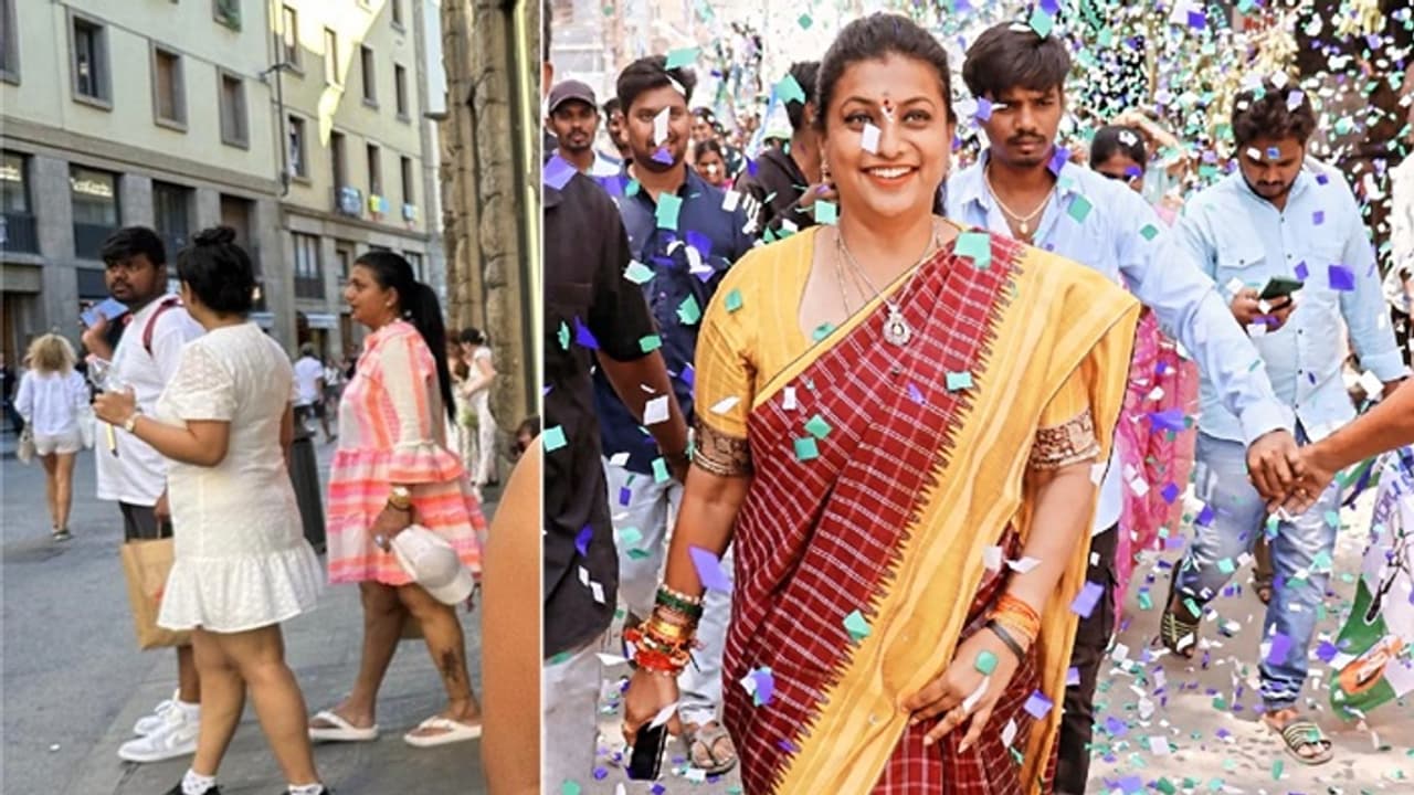 ಸೀರೆ ಭಾಷಣ ಬಿಗಿದು ವಿದೇಶಕ್ಕೆ ಹಾರಿದೊಡನೆ ತುಂಡುಗೆಯಲ್ಲಿ ಕಾಣಿಸಿಕೊಂಡ ಸಚಿವೆ ಟ್ರೋಲ್!