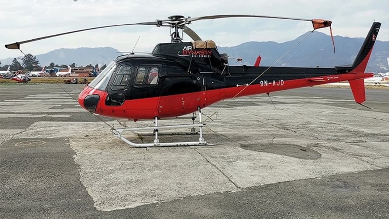 Helicopter crash in Nuwakot: Air Dynasty chopper collides with hill, 4 dead