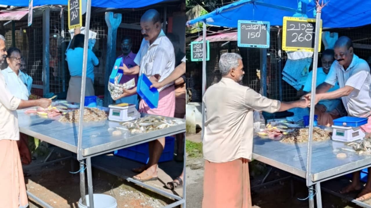 4500 രൂപ മരുന്നിന് വേണം, പെൻഷൻ നൂലാമാലകളിൽ കുരുങ്ങിയപ്പോൾ ജീവിക്കാൻ മത്സ്യം വിറ്റ് മുന് പോലീസുകാരന് 4500 രൂപ മരുന്നിന് വേണം, പെൻഷൻ നൂലാമാലകളിൽ കുരുങ്ങിയപ്പോൾ ജീവിക്കാൻ മത്സ്യം വിറ്റ് മുന് പോലീസുകാരന്