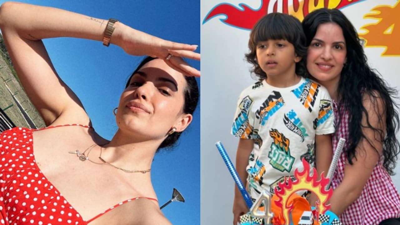 Natasa Stankovic spends quality time with son Agastya; shares super cute pictures [PHOTOS]