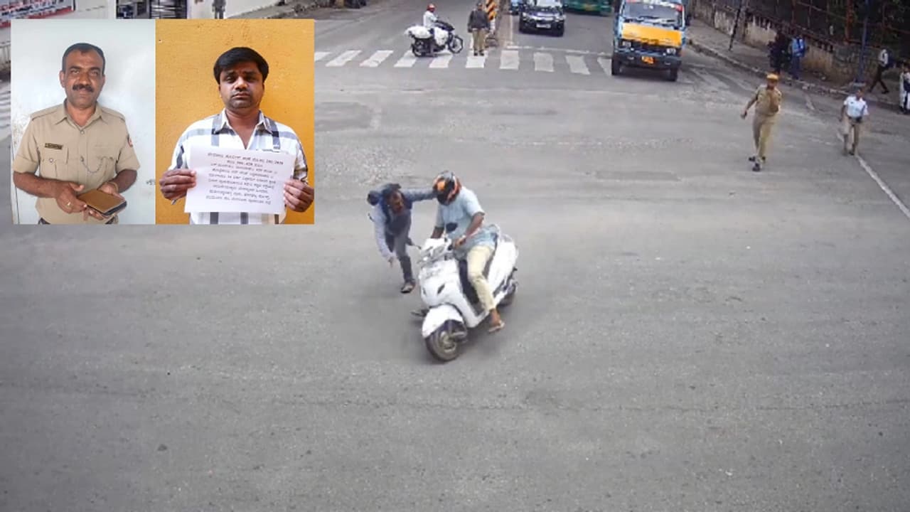 ಬೈಕ್‌ನಲ್ಲಿ ಬರುವ ವೇಳೆ ಸಿನಿಮಿಯ ಶೈಲಿಯಲ್ಲಿ ನಟೋರಿಯಸ್ ರೌಡಿಯನ್ನು ಸಿಗ್ನಲ್‌ನಲ್ಲಿ ಹಿಡಿದ ಪೊಲೀಸ್ ಪೇದೆ!