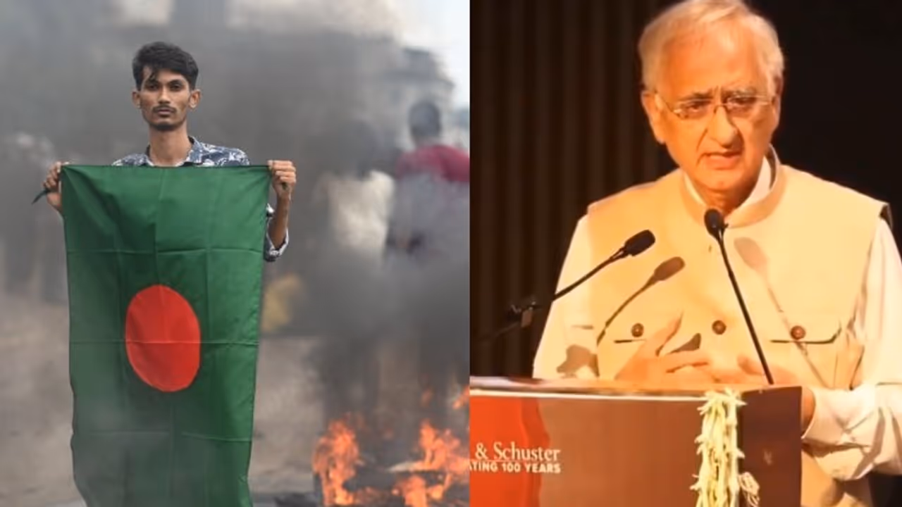 'Can happen in India': Salman Khurshid faces backlash over Bangladesh unrest remarks, sparks outrage (WATCH) 'Can happen in India': Salman Khurshid faces backlash over Bangladesh unrest remarks, sparks outrage (WATCH)