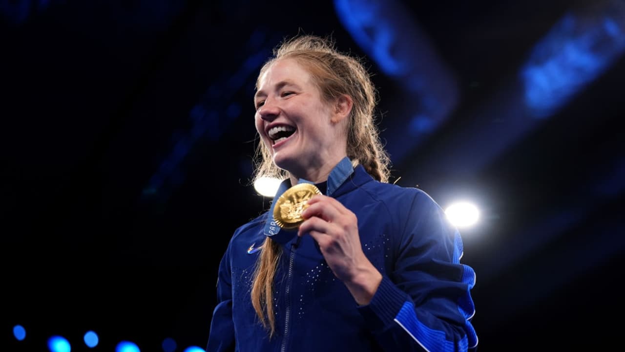 വിനേഷ് ഫോഗട്ട് സെമിയില്‍ മലര്‍ത്തിയടിച്ച താരത്തെ വീഴ്ത്തി അമേരിക്കൻ താരത്തിന് ഗുസ്തി സ്വര്‍ണം