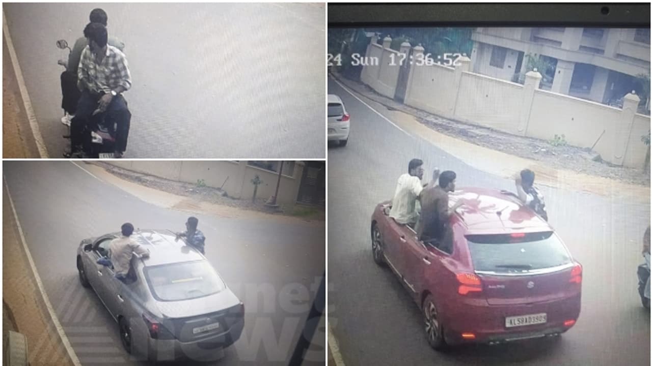 കാറിൻ്റെ വാതിലിൽ ഇരുന്ന് വിവാഹ ഘോഷയാത്ര; 18 പേർക്കെതിരെ നടപടി, വാഹനങ്ങള്‍ കസ്റ്റഡിയിലെടുത്തു