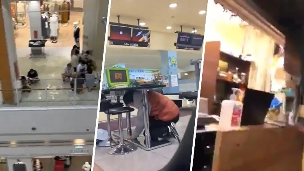 Japan earthquake caught on camera: Dramatic videos capture strong tremors after 7.1 magnitude quake (WATCH) Japan earthquake caught on camera: Dramatic videos capture strong tremors after 7.1 magnitude quake (WATCH)