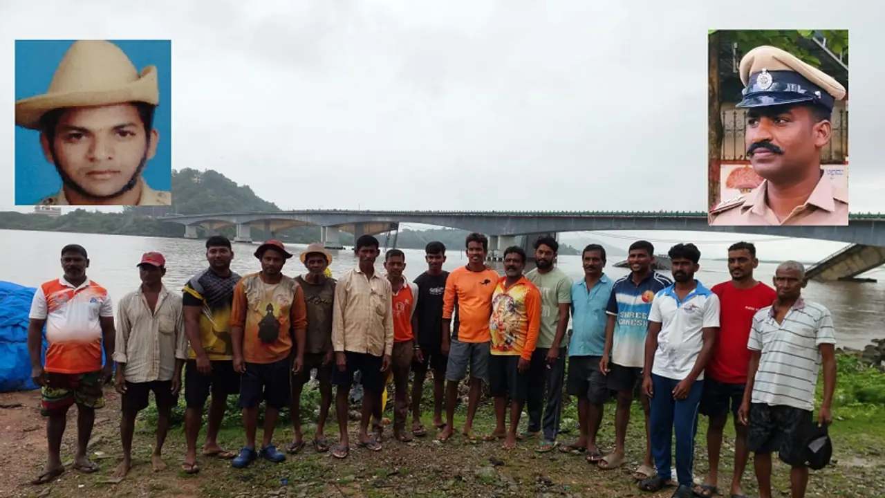 ಕಾಳಿ ಸೇತುವೆ ದುರ್ಘಟನೆ: ಭಾರೀ ಅನಾಹುತ ತಪ್ಪಿಸಿದ ಪೊಲೀಸರು, ಮೀನುಗಾರರು! ಕಾಳಿ ಸೇತುವೆ ದುರ್ಘಟನೆ: ಭಾರೀ ಅನಾಹುತ ತಪ್ಪಿಸಿದ ಪೊಲೀಸರು, ಮೀನುಗಾರರು!