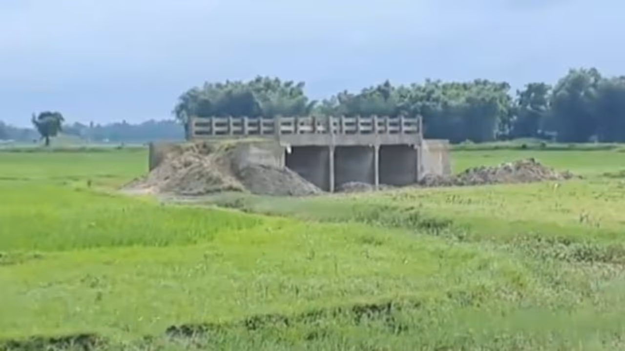 3 കോടിയുടെ പാലം വയലിന് നടുവിൽ, പക്ഷേ അടുത്തെങ്ങും ഒരു റോഡില്ല കാണാൻ; വിചിത്ര നിർമാണത്തിൽ ബിഹാറിൽ അന്വേഷണം 3 കോടിയുടെ പാലം വയലിന് നടുവിൽ, പക്ഷേ അടുത്തെങ്ങും ഒരു റോഡില്ല കാണാൻ; വിചിത്ര നിർമാണത്തിൽ ബിഹാറിൽ അന്വേഷണം