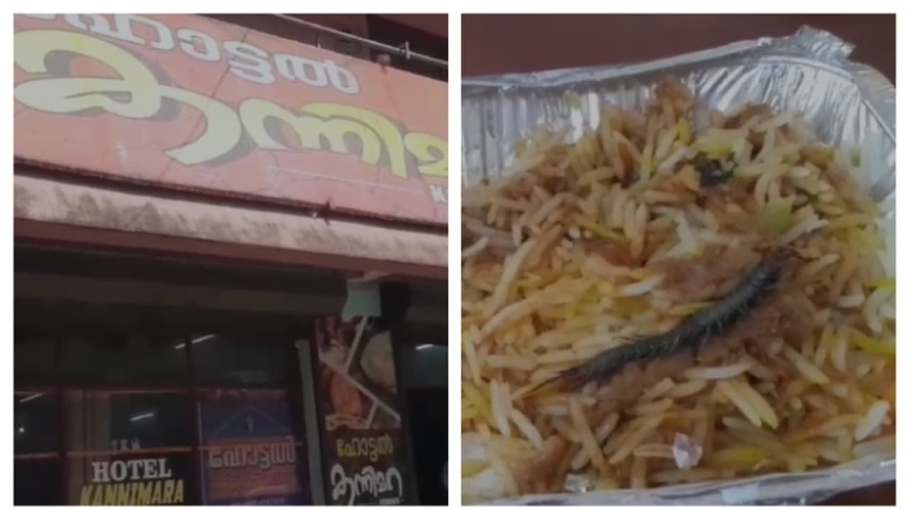 സിഐ വാങ്ങിയ ചിക്കൻ ബിരിയാണിയിൽ ചത്ത പഴുതാര; തിരുവല്ലയിലെ ഹോട്ടൽ അടപ്പിച്ച് ഭക്ഷ്യവകുപ്പ് 