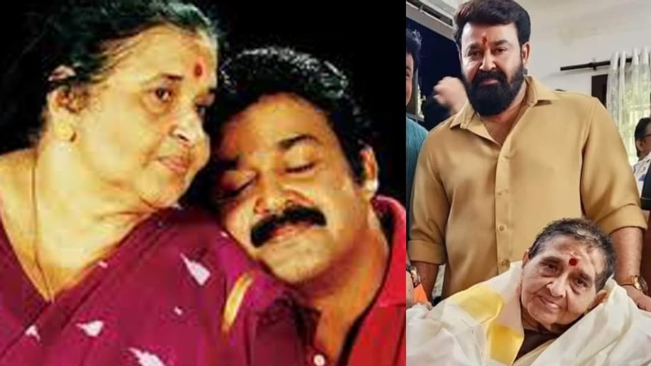 'ലാലേട്ടനെ തന്നതിന് നന്ദി..'; അമ്മയുടെ പിറന്നാൾ ആഘോഷമാക്കി മോഹൻലാൽ 