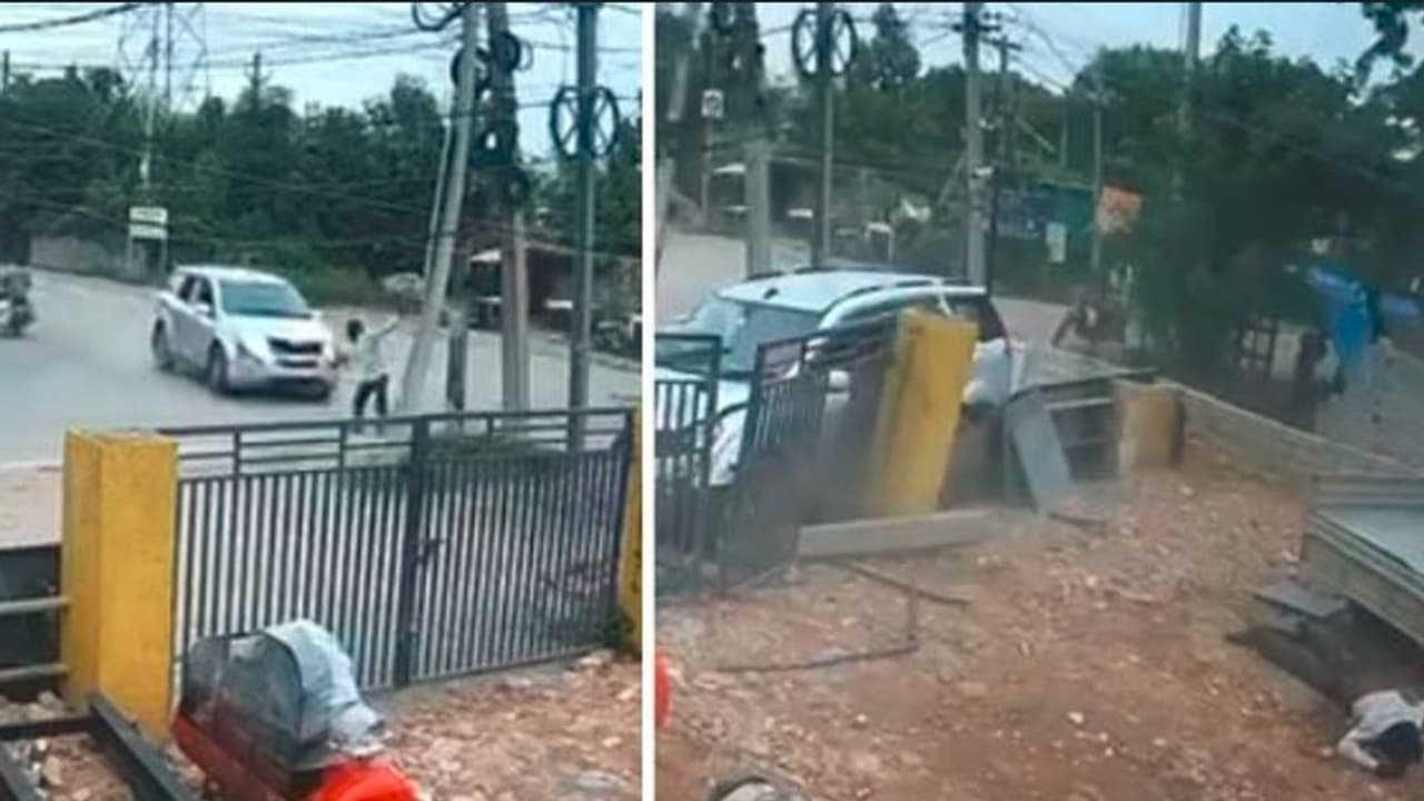  20 ವರ್ಷದ ಯುವಕನ ಅತೀವೇಗದ ಚಾಲನೆಗೆ ಸೆಕ್ಯೂರಿಟಿ ಗಾರ್ಡ್ ಬಲಿ : ಸಿಸಿಟಿವಿಯಲ್ಲಿ ದೃಶ್ಯ ಸೆರೆ