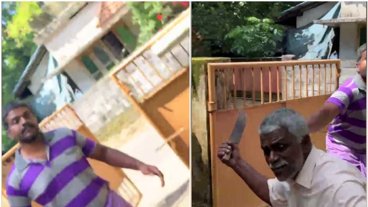 സിസിടിവി ക്യാമറ തകര്ത്തെന്ന് സംശയം; അയൽവാസിയെ വീട്ടില്ക്കയറി വെട്ടി, പ്രതികള് അറസ്റ്റില് സിസിടിവി ക്യാമറ തകര്ത്തെന്ന് സംശയം; അയൽവാസിയെ വീട്ടില്ക്കയറി വെട്ടി, പ്രതികള് അറസ്റ്റില്