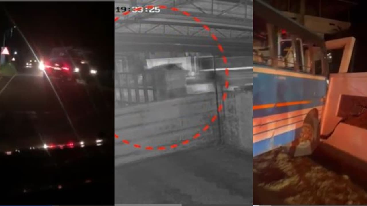 കൂറ്റനാട് തലങ്ങും വിലങ്ങും ഓടി കാര്, ഒടുവിൽ എതിരെ വന്ന സ്വകാര്യ ബസിലേക്ക് ഇടിച്ചുകയറി, ഡ്രൈവര്ക്കെതിരെ കേസ് കൂറ്റനാട് തലങ്ങും വിലങ്ങും ഓടി കാര്, ഒടുവിൽ എതിരെ വന്ന സ്വകാര്യ ബസിലേക്ക് ഇടിച്ചുകയറി, ഡ്രൈവര്ക്കെതിരെ കേസ്