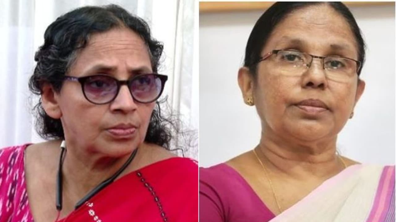 കെകെ ലതികയ്ക്കെതിരെ കെകെ ശൈലജ; 'കാഫിര് സ്ക്രീൻഷോട്ട് ഷെയര് ചെയ്തത് തെറ്റ്, നിര്മിച്ചവര് പിടിക്കപ്പെടണം' കെകെ ലതികയ്ക്കെതിരെ കെകെ ശൈലജ; 'കാഫിര് സ്ക്രീൻഷോട്ട് ഷെയര് ചെയ്തത് തെറ്റ്, നിര്മിച്ചവര് പിടിക്കപ്പെടണം'