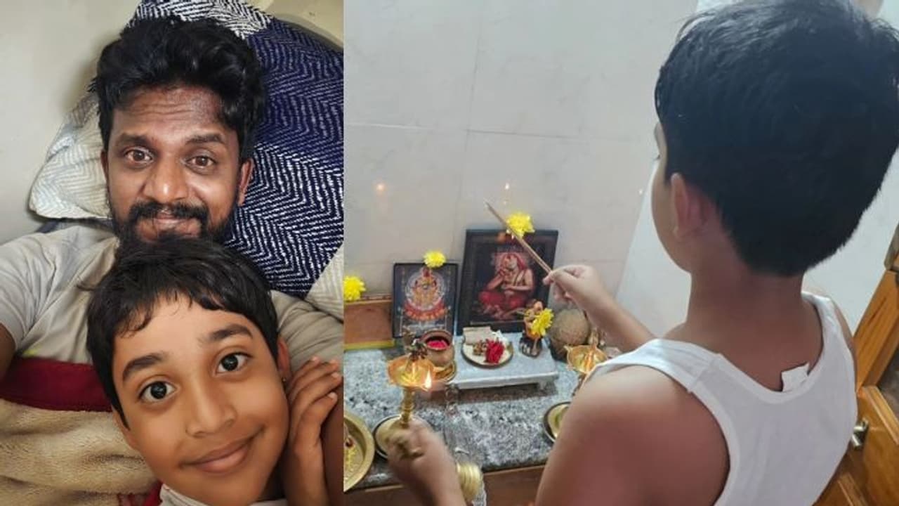 ಲವ್ ಯೂ ಮಗನೇ, ಅಪ್ಪಂಗೆ ಏನೂ‌ ಆಗಲ್ಲ, ಡೋಂಟ್ ವರಿ: ಕಿರಿಕ್ ಕೀರ್ತಿ ಭಾವನಾತ್ಮಕ ಪೋಸ್ಟ್