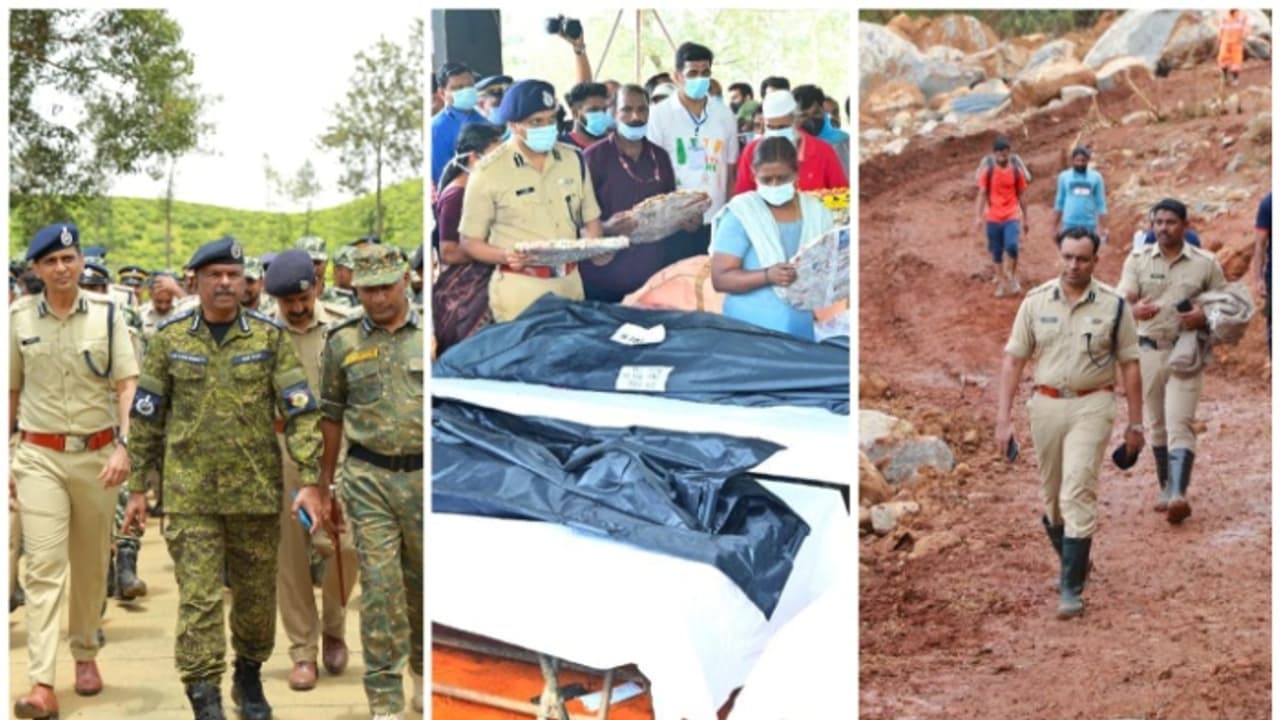 ദുരന്തമുഖത്ത് ആദ്യം ഓടിയെത്തി, നിരവധി ജീവൻ കൈപിടിച്ച് കയറ്റി, രാപ്പകലില്ലാതെ വയനാടിന് കാവലായി കേരള പൊലീസ്