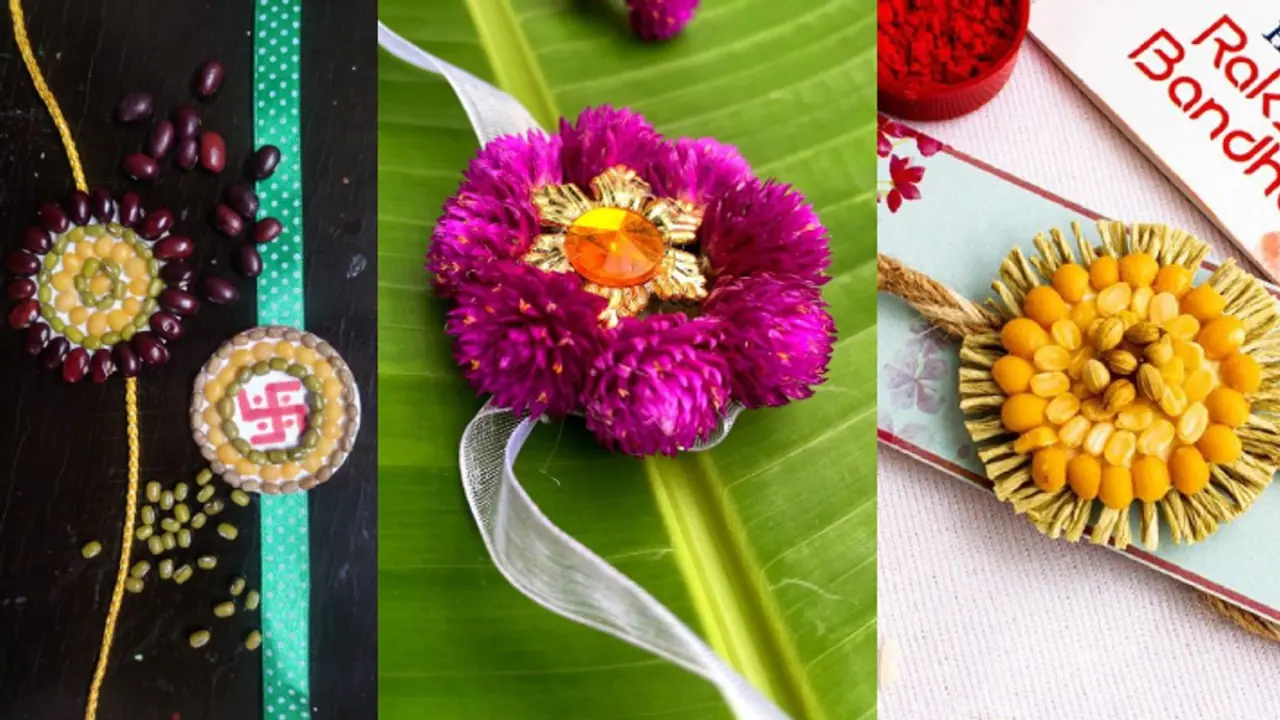 बहन की रक्षा के साथ होगी वातावरण की सुरक्षा, घर पर ही तैयार हो जाएगी Eco friendly Rakhi