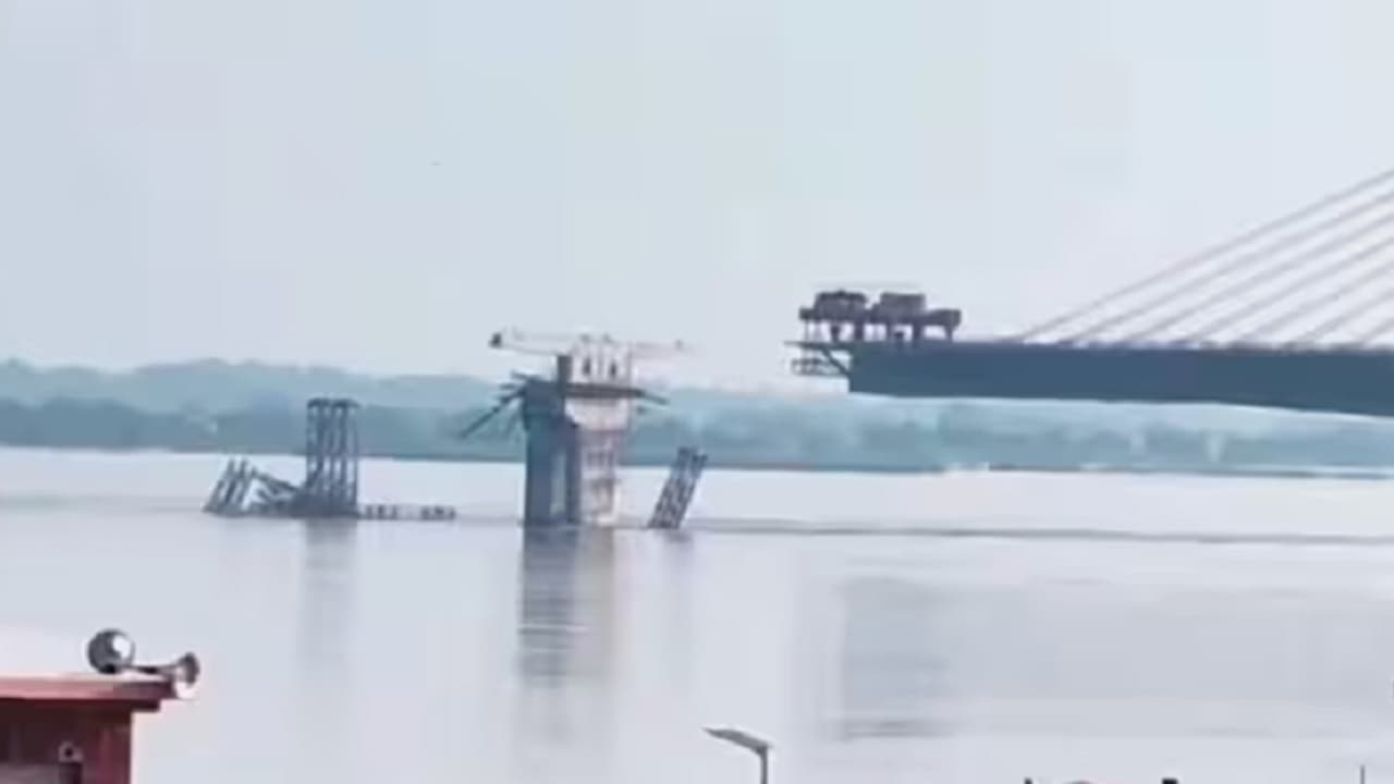 ಬಿಹಾರದಲ್ಲಿ ಮತ್ತೊಂದು ಸೇತುವೆ ದುರಂತ : ₹1710 ಕೋಟಿ ವೆಚ್ಚದಲ್ಲಿ ನಿರ್ಮಾಣವಾಗುತ್ತಿರುವ ಸೇತುವೆ ಕುಸಿತ