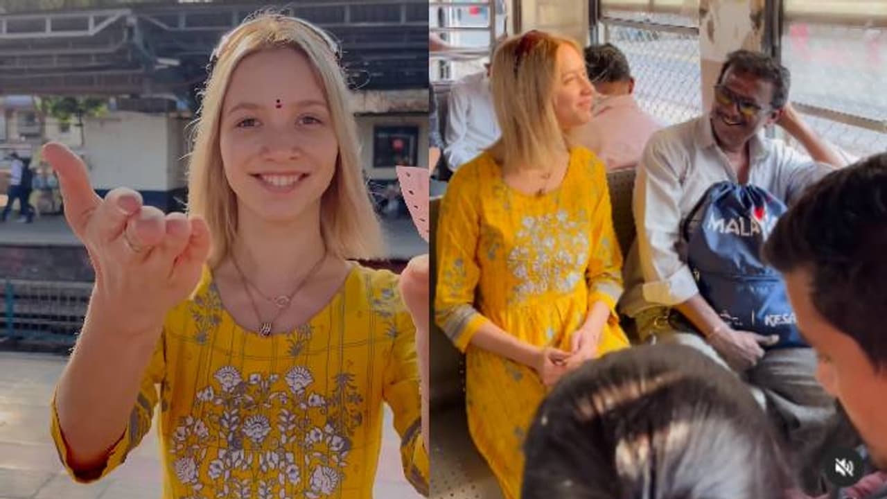 'നന്ദി ഇന്ത്യൻ റെയിൽവേ'; വൈറലായി റഷ്യൻ യുവതിയുടെ വീഡിയോ, ശരിക്കും ഇന്ത്യക്കാരിയായെന്ന് കമന്റ് 'നന്ദി ഇന്ത്യൻ റെയിൽവേ'; വൈറലായി റഷ്യൻ യുവതിയുടെ വീഡിയോ, ശരിക്കും ഇന്ത്യക്കാരിയായെന്ന് കമന്റ്