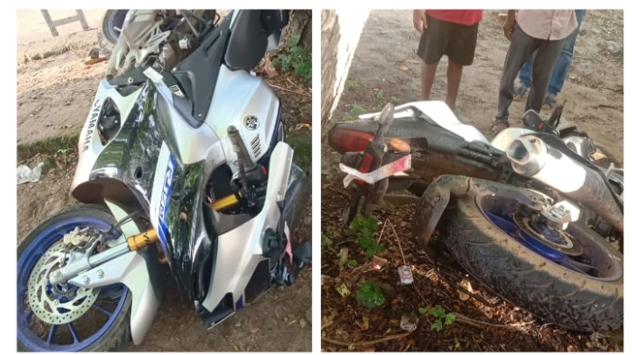 2 കാൽനടയാത്രക്കാരെ ഇടിച്ചിട്ട്, മതിലിൽ ഇടിച്ച് മറിഞ്ഞു; കോഴിക്കോട് ബൈക്ക് അപകടത്തിൽ 19കാരന് ദാരുണാന്ത്യം 2 കാൽനടയാത്രക്കാരെ ഇടിച്ചിട്ട്, മതിലിൽ ഇടിച്ച് മറിഞ്ഞു; കോഴിക്കോട് ബൈക്ക് അപകടത്തിൽ 19കാരന് ദാരുണാന്ത്യം