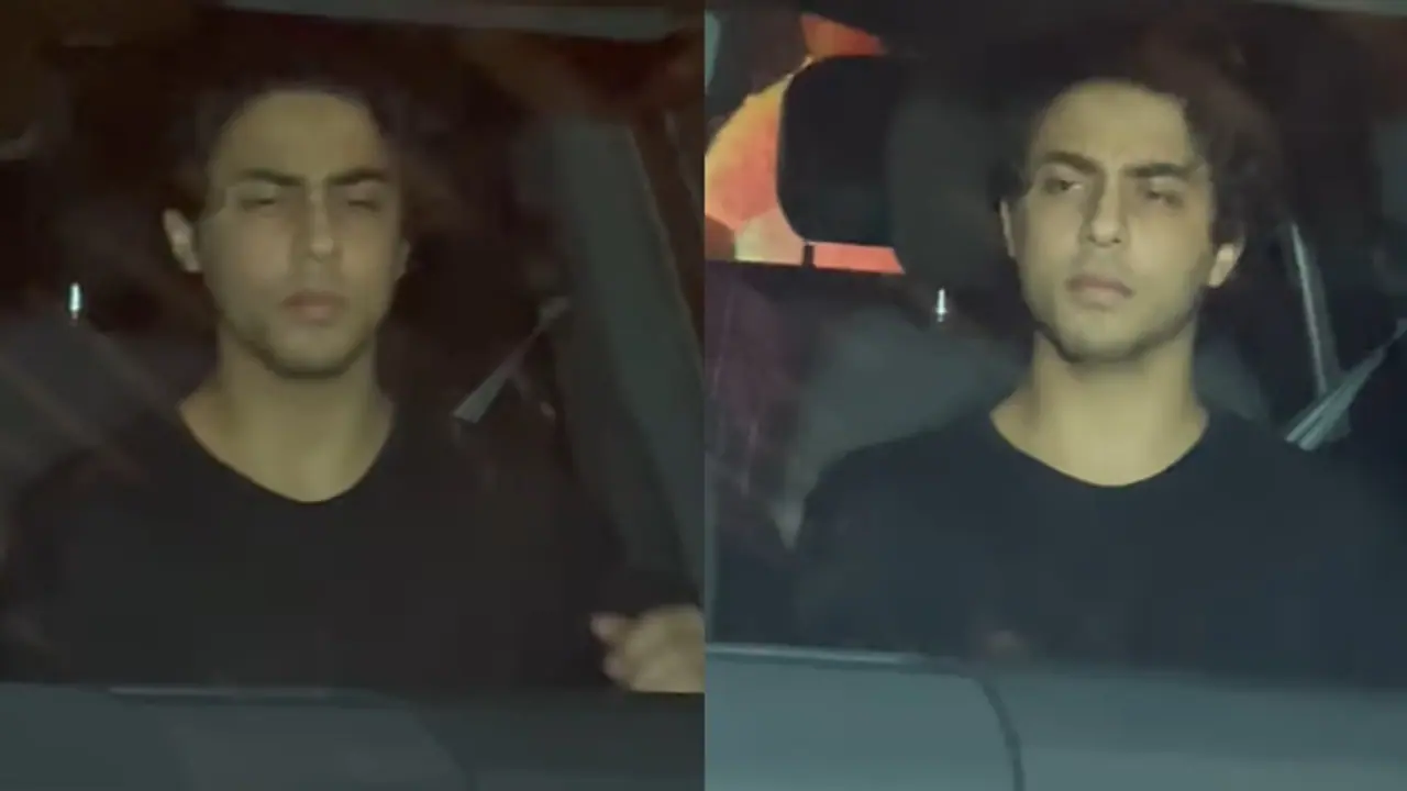 Aryan Khan attends screening of 'Angry Young Men'; Shah Rukh Khan fans go crazy [WATCH]