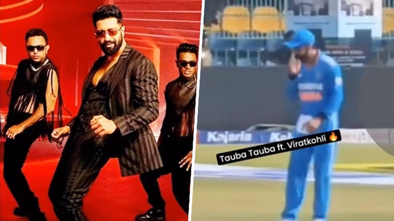 VIDEO: Virat Kohli dances to Vicky Kaushal's Tauba Tauba song; check out his killer moves