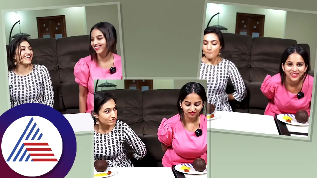 ಕಚ್ಚಿ ಕಚ್ಚಿ ತಿನ್ನೋದೆಂದ್ರೆ ಇಷ್ಟ ಅಂತ ನಿವೇದಿತಾ ರಾಗಿಮುದ್ದೆ ಹೀಗೆ ತಿನ್ನೋದಾ? 'ಸೀತೆ'ಯೂ ಸಾಥ್! ಕಚ್ಚಿ ಕಚ್ಚಿ ತಿನ್ನೋದೆಂದ್ರೆ ಇಷ್ಟ ಅಂತ ನಿವೇದಿತಾ ರಾಗಿಮುದ್ದೆ ಹೀಗೆ ತಿನ್ನೋದಾ? 'ಸೀತೆ'ಯೂ ಸಾಥ್!