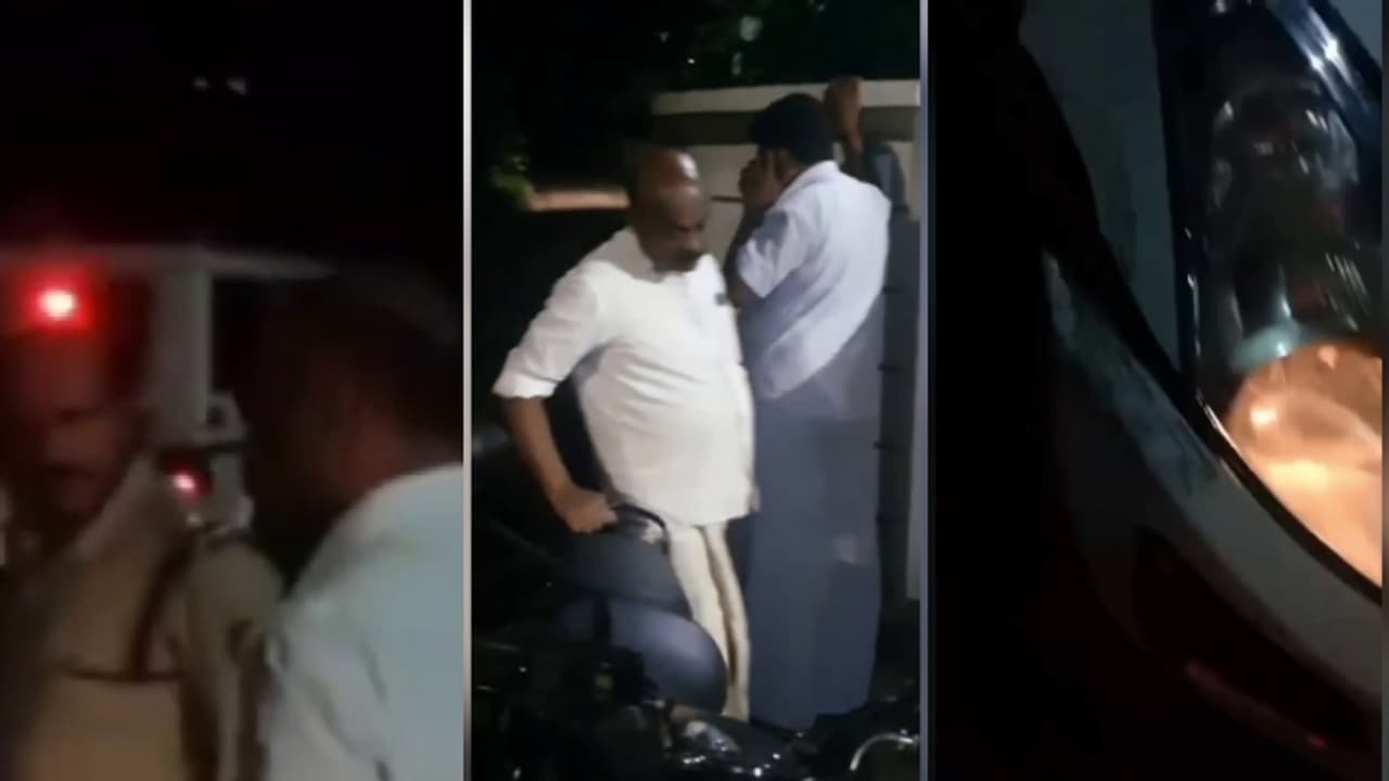 വാഹനങ്ങളിൽ ഇടിച്ചിട്ടും നിർത്തിയില്ല, പിന്തുടര്‍ന്ന് പിടികൂടി നാട്ടുകാര്‍, ബിജെപി നേതാവിനെതിരെ കേസ്