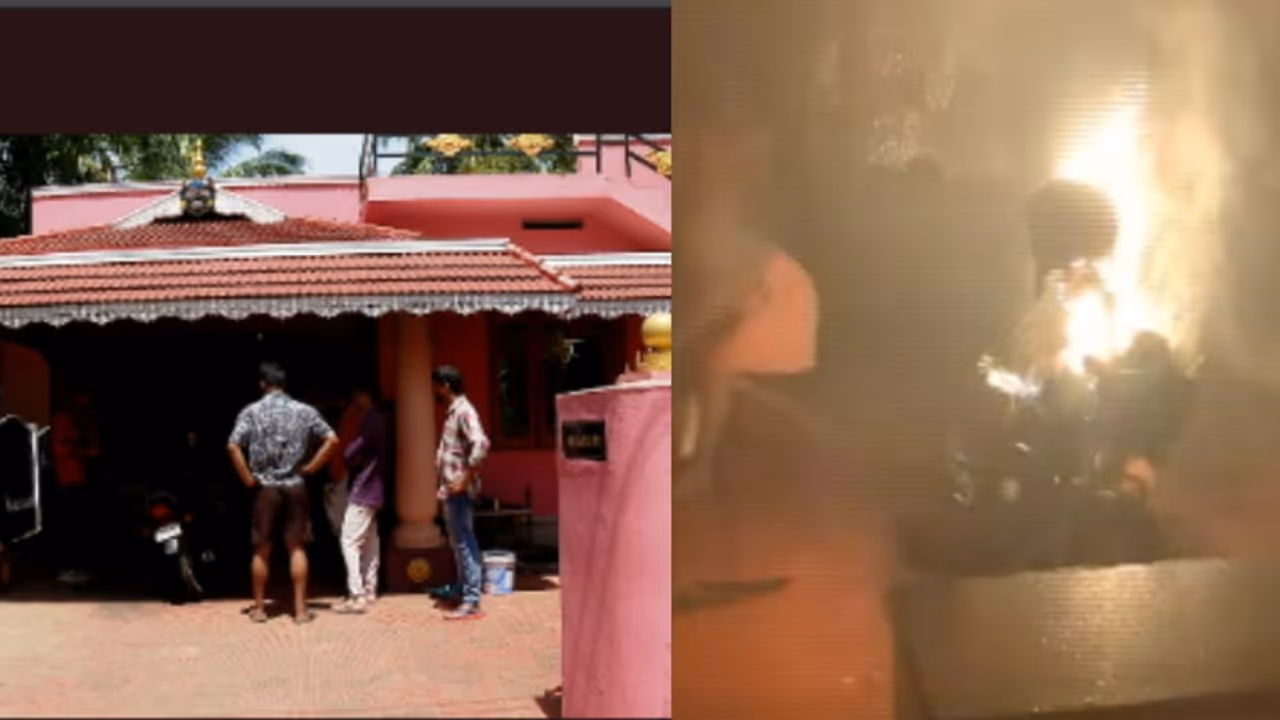 വാളയാറിൽ വീടിന് മുന്നിലെ ലഹരി ഉപയോഗം ചോദ്യം ചെയ്ത ഗൃഹനാഥന്റെ വീടിന് തീയിട്ട് ലഹരി സംഘം 