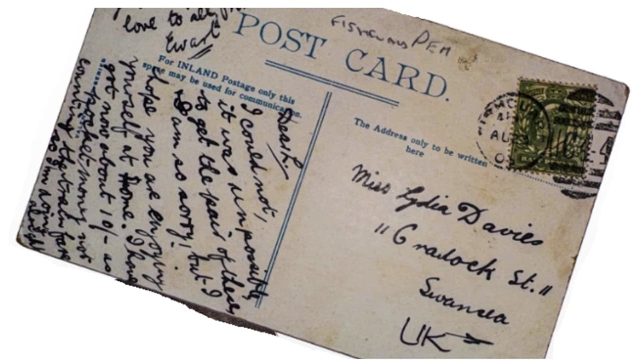 121 വർഷം മുമ്പ് അയച്ച പോസ്റ്റ് കാർഡ് ഉടമയെ തേടിയെത്തി; പക്ഷേ, കിട്ടിയത് മൂന്നാം തലമുറയുടെ കൈയില്‍ 